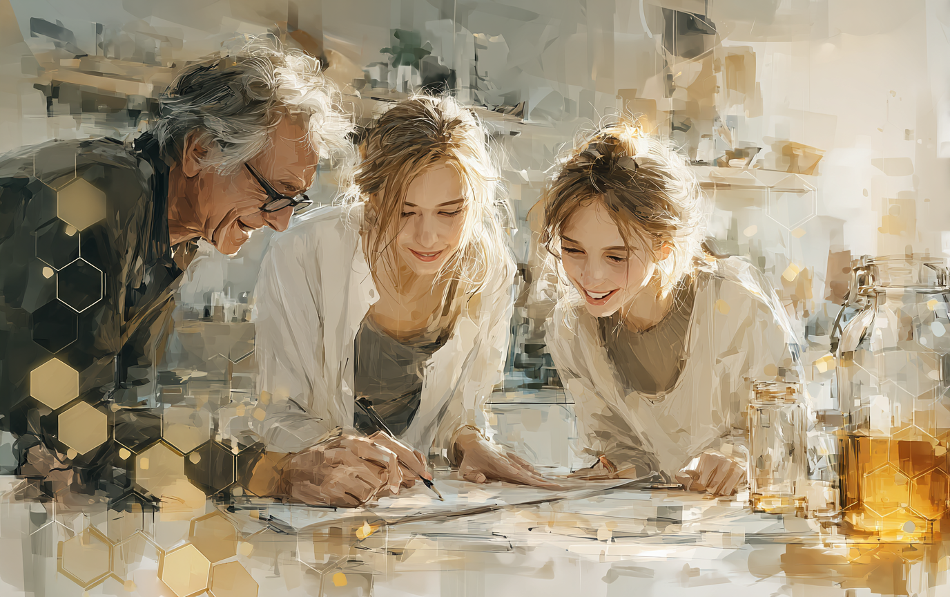 Plusieurs voisins se répartissent des jours de visite sur un tableau partagé, ambiance conviviale