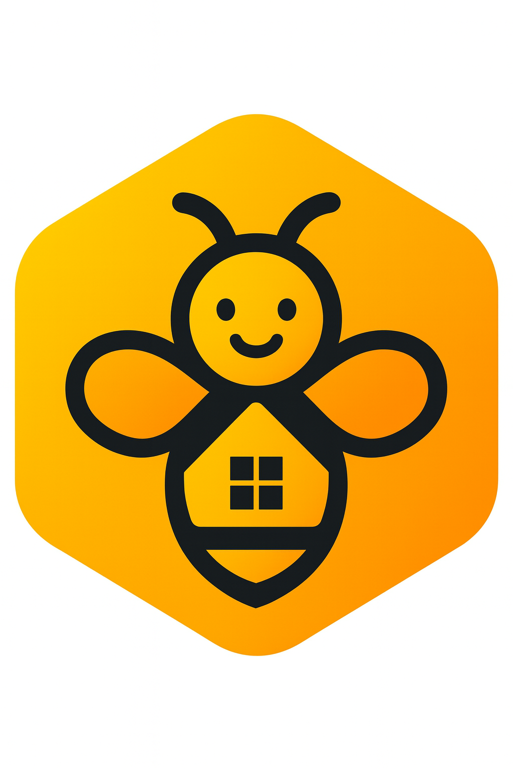 Logo neerbee, abeille responsable